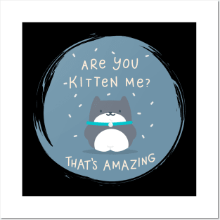 Are you Kitten me ? Posters and Art